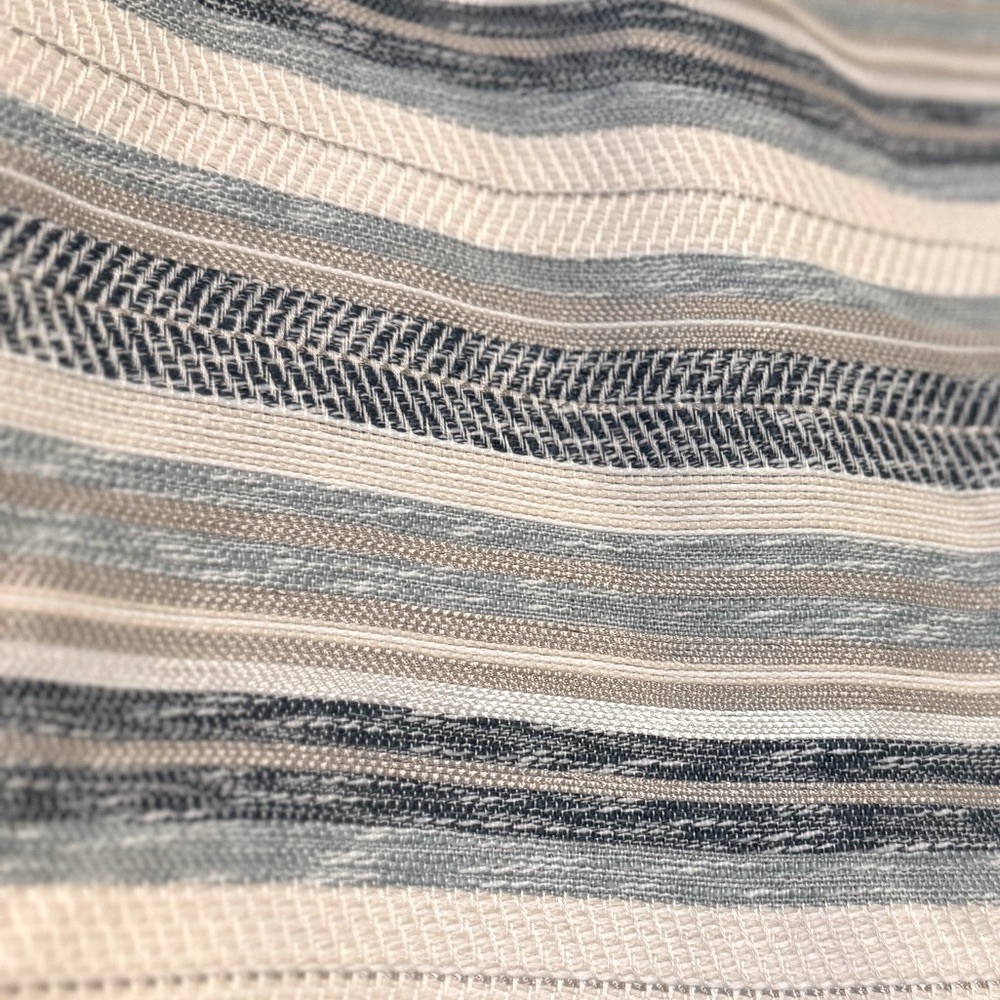 Ann Taylor Striped Blue and Cream Skirt, NWOT - Picture 3 of 6